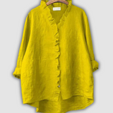Linen Bluza Kava Smirenost