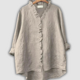 Linen Bluza Kava Smirenost