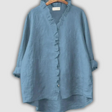 Linen Bluza Kava Smirenost