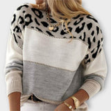 Cheyenne - Udoban pulover s leopard uzorkom