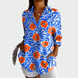 Stylish bluza s cvjetnim uzorkom