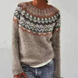 Nives™ - Udobni retro pulover