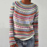 Emilija™ - Stylish Retro Sweater