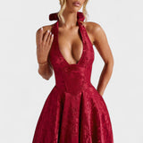 Anka – Midi haljina s halter izrezom