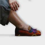 Mara – Smeđi Loafer s uzorkom leoparda